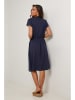 Le Monde du Lin Leinen-Kleid in Dunkelblau