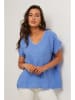 Le Monde du Lin Leinen-Bluse in Blau