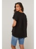 Le Monde du Lin Linnen blouse zwart