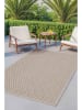 ABERTO DESIGN Kurzflor-Teppich in Beige