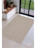 ABERTO DESIGN Kurzflor-Teppich in Beige