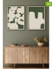 ABERTO DESIGN 2er-Set: Gerahmte Kunstdrucke