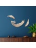 ABERTO DESIGN 2er-Set: Wanddekore in Beige