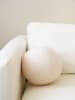 ABERTO DESIGN Kissen in Creme - Ø 20 cm