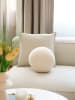 ABERTO DESIGN Kissen in Creme - Ø 20 cm