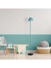ABERTO DESIGN Lampa stojąca w kolorze błękitnym - wys. 140 x Ø 20 cm