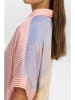 NÜMPH Blouse lichtroze/meerkleurig