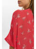 NÜMPH Bluse in Rot/ Bunt