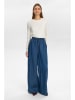 NÜMPH Broek blauw