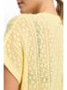 NÜMPH Strickshirt in Gelb