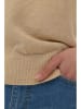 NÜMPH Strickshirt in Beige/ Gold