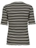 NÜMPH Shirt in Schwarz/ Weiß