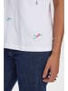 NÜMPH Shirt in Weiß/ Bunt