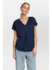 NÜMPH Bluse in Dunkelblau