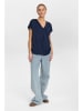 NÜMPH Bluse in Dunkelblau