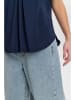 NÜMPH Bluse in Dunkelblau