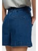 NÜMPH Jeansshorts in Blau