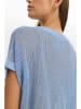 NÜMPH Gebreid shirt lichtblauw