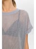NÜMPH Strickshirt in Silber