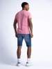 Petrol Spijkershort blauw