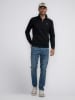 Petrol Sweatshirt in Schwarz