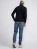 Petrol Sweatshirt in Schwarz