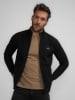 Petrol Sweatjacke in Schwarz