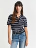 Gant Poloshirt in Dunkelblau/ Weiß
