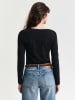Gant Longsleeve in Schwarz