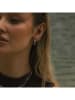 Ania Kruk Beschicht. Creolen mit Edelsteinen
