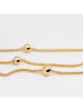 Ania Kruk Vergold. Armkette mit Schmuckelementen - (L)16 cm