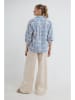 Josephine & Co Blouse "Devan" crème/lichtblauw