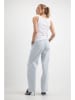 Josephine & Co Marlenehose "Devina" in Hellblau/ Weiß