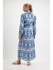 Josephine & Co Blousejurk "Dahlia" blauw/beige/wit