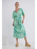 Josephine & Co Kleid "Damaris" in Grün/ Hellblau/ Creme