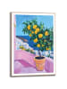 Orangewallz Ingelijste kunstdruk "Lemon Bliss"