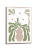 Orangewallz Druk artystyczny "Floral Essence" w ramce