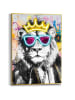 Orangewallz Gerahmter Kunstdruck "Coolest King"