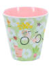 Overbeck and Friends Becher "Oh Happy Day'' in Grün - 250 ml