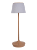 näve Solarna lampa stołowa "Emmi" w kolorze jasnobrązowo-białym - KEE E (A do G)