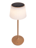 näve Solarna lampa stołowa "Emmi" w kolorze jasnobrązowo-białym - KEE E (A do G)
