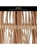 näve LED-Dekoleuchte "Korbinian" in Beige - (H)42,5 x Ø 31 cm