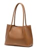 Puccini Shopper in Hellbraun - (B)34 x (H)25 x (T)15 cm