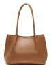 Puccini Shopper in Hellbraun - (B)34 x (H)25 x (T)15 cm