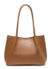 Puccini Shopper in Hellbraun - (B)34 x (H)25 x (T)15 cm
