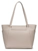 Puccini Shopper in Taupe - (B)45 x (H)30 x (T)16 cm