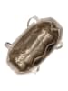 Puccini Shopper in Taupe - (B)45 x (H)30 x (T)16 cm