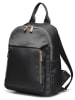 Puccini Rucksack "Pulse" in Schwarz - (B)24 x (H)32 x (T)10 cm