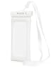 Puccini Pokrowiec w kolorze białym na telefon - 7,5 x 15,5 x 1 cm