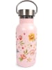 Filibabba Edelstahl-Trinkflasche "Ocean Blossom" in Rosa - 350 ml